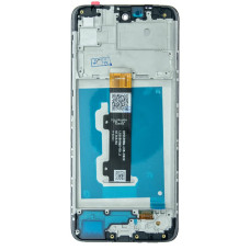 Дисплей для Motorola XT2158 Moto E30 з тачскріном в рамці (Black) (Original PRC)
