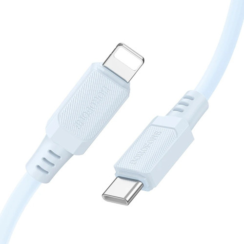 Кабель Borofone BX115 Lotto Type-C – Lightning (1 м · 27W · 3A) (Blue)