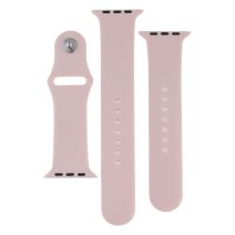 Ремешок для Apple Watch 42/44/45/49 мм Band Silicone, 2 шт (Pink Sand)