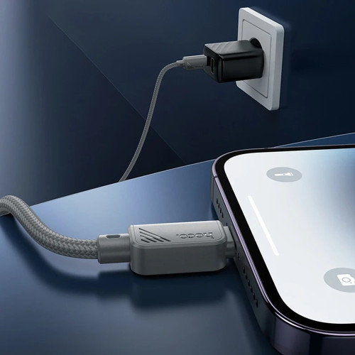 Кабель Hoco X113 Beneficio USB-A – Type-C (1 м · 15W · 3A) (Gray)
