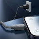Кабель Hoco X113 Beneficio USB-A – Type-C (1 м · 15W · 3A) (Gray)