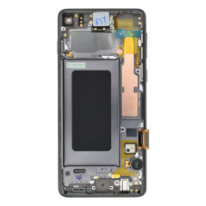 Дисплей для Samsung G973 Galaxy S10 з тачскріном в рамці (Black) (Original)
