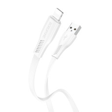 Кабель Borofone BX85 USB-A – Lightning (1 м · 12W · 2.4A) (White)