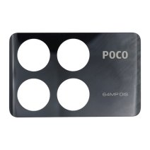 Стекло камеры для Poco X6 Pro (Black) (Big)