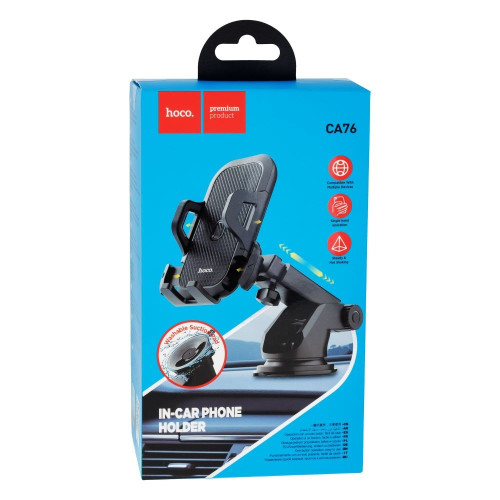 Автодержатель Hoco CA76 (Black)