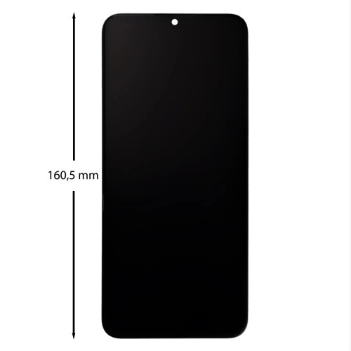 Дисплей для Samsung A035 Galaxy A03 (2022) (160,5 x 72 мм) с тачскрином в рамке (Black) (Original)