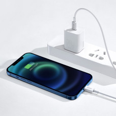 Кабель Baseus Superior Series Fast Charging Type-C – Lightning (1 м · 20W · 2.4A) (CATLYS-A02) (White)