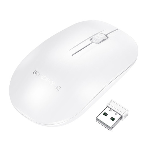 Мишка бездротова Borofone BG14 Planet 2.4G (White)