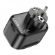 Сетевое зарядное устройство Hoco NS3 2xUSB-A+USB-C (20W · 3A) (Black)