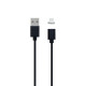 Кабель Magnetic Clip-On USB-A – Lightning (1 м · 10W · 2.1A) (Black)