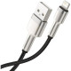 Кабель Baseus Cafule Metal USB-A – Lightning (1 м · 20W · 2.4A) (CALJK-A01) (Black)