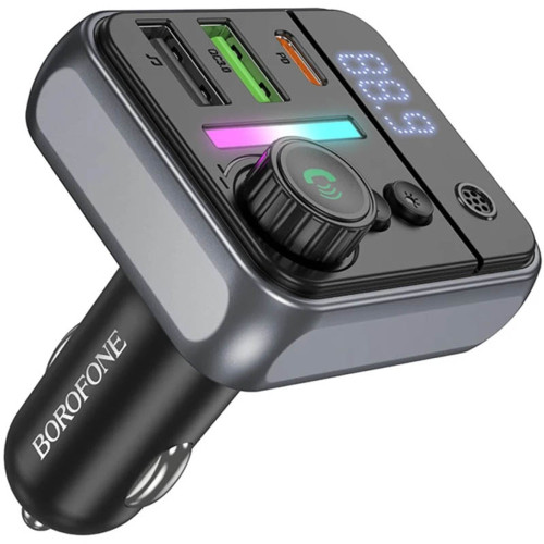 FM-модулятор Borofone BC50 (Black)