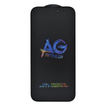 Защитное стекло Matte для Apple iPhone 15 (Full Glue) (0.3 мм, 2.5D) (Black)