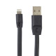 Кабель Remax RC-001i USB-A – Lightning (2 м · 12W · 2.4A) (Black)