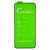 Защитная пленка Ceramic для Apple iPhone Xs (Full Glue) (Black)