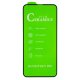 Защитная пленка Ceramic для Apple iPhone Xs (Full Glue) (Black)