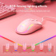 Мышка проводная игровая Onikuma CW907 (Pink)