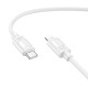 Кабель Hoco X122 Type-C – Lightning (1 м · 27W · 3A) (White)