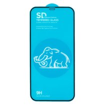 Захисне скло Supreme Defence для Apple iPhone 12 Pro Max (Full Glue) (0.3 мм, 2.5D) (Black)