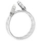 Кабель Hoco U113 Type-C – Lightning (1 м · 20W · 3A) (Silver)