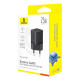 Сетевое зарядное устройство Baseus GaN5 Mini USB-C (25W · 3A) (P10110909113) (Black)