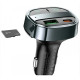 FM-модулятор Hoco E70 USB-A+USB-C (30W · 3A) (Black)