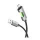 Кабель Hoco U123 USB-A – Lightning (1.2 м · 12W · 2.4A) (Black)