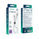 Кабель Ridea RC-XS51 Silicone USB-A – Type-C (0.25 м · 15W · 3A) (White)
