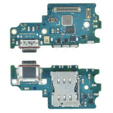 Нижня плата для Samsung G990 Galaxy S21 FE з роз’ємом зарядки та мікрофоном (Original Used)