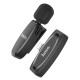 Бездротовий петличний мікрофон Hoco L15 Lightning (Black)
