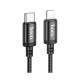 Кабель Hoco X91 Type-C – Lightning (3 м · 20W · 2.4A) (Black)
