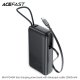Повербанк Acefast M34 35W (20000 mAh) (Gray)