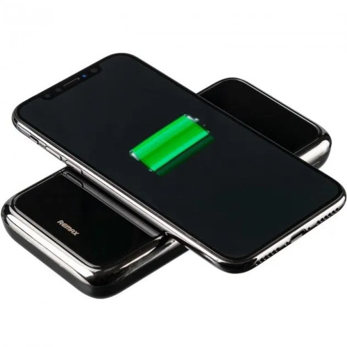 Повербанк Remax RPP-133 Mirror Wireless (10000 mAh) (Black)
