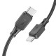 Кабель Hoco X101 Type-C – Type-C (1 м · 60W · 3A) (Black)