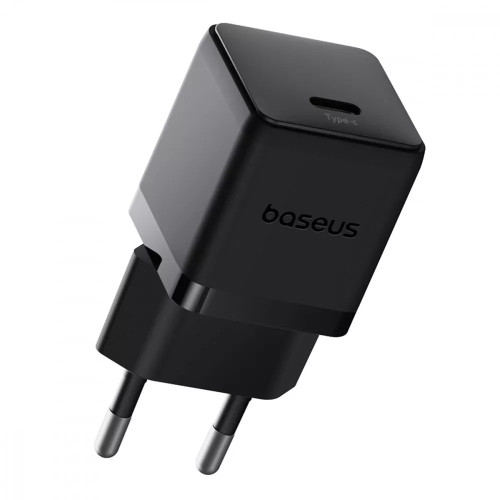 Сетевое зарядное устройство Baseus Palm Fast Charger USB-C (30W · 3A) с кабелем Type-C – Type-C 60W (P10111605113-01) (Black)