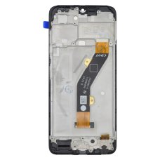 Дисплей для Tecno Spark 10C с тачскрином в рамке (Black) (Original PRC)
