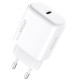 Сетевое зарядное устройство Proove Silicone Power 2 USB-C (25W · 3A) (White)