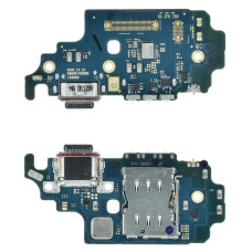 Нижня плата для Samsung G998U Galaxy S21 Ultra 5G (USA version) з роз’ємом зарядки та мікрофоном (Original Used)