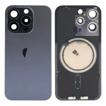 Задняя крышка для Apple iPhone 15 Pro (Blue) (Original PRC) со стеклом камеры