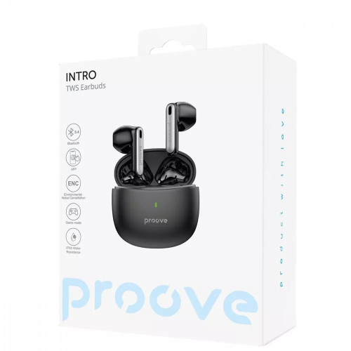 Наушники Bluetooth Proove Intro TWS (Black)