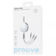 Кабель Proove Triple Connection 3-в-1 USB-A – Type-C/Micro-USB/Lightning (1.2 м · 15W · 3A) (White)