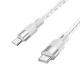Кабель Hoco X99 Type-C – Type-C (1 м · 60W · 3A) (Gray)