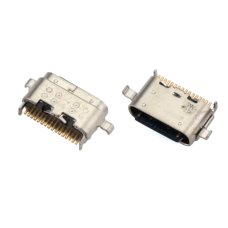 Роз'єм зарядки для Oukitel U23 16 pin (4 кріплень) (контакти посередині) (Type-C)