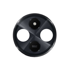 Скло камери для Xiaomi Redmi 14C в рамці (Black) (Big)