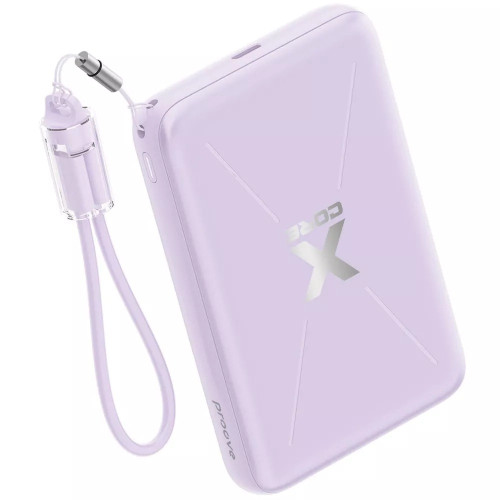 Повербанк Proove X-Core Magnetic 22.5W (10000 mAh) (Purple)