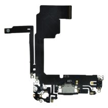Шлейф для Apple iPhone 15 Pro с разъемом зарядки (Black Titanium) (Original PRC)