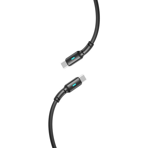 Кабель Gelius Lumin Lamp Type-C to Type-C 60W 1м (GP-UC100) black