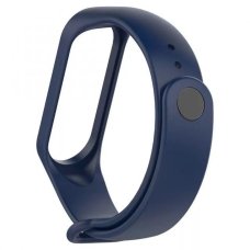 Ремінець для Xiaomi Mi Band 3/4 Silicone (Dark Blue)