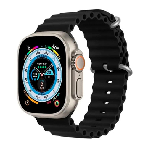 Ремешок для Apple Watch 38/40/41 мм Ocean Band (Black)