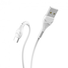 Кабель Hoco X37 Cool Power USB-A – Type-C (1 м · 3A) (White)